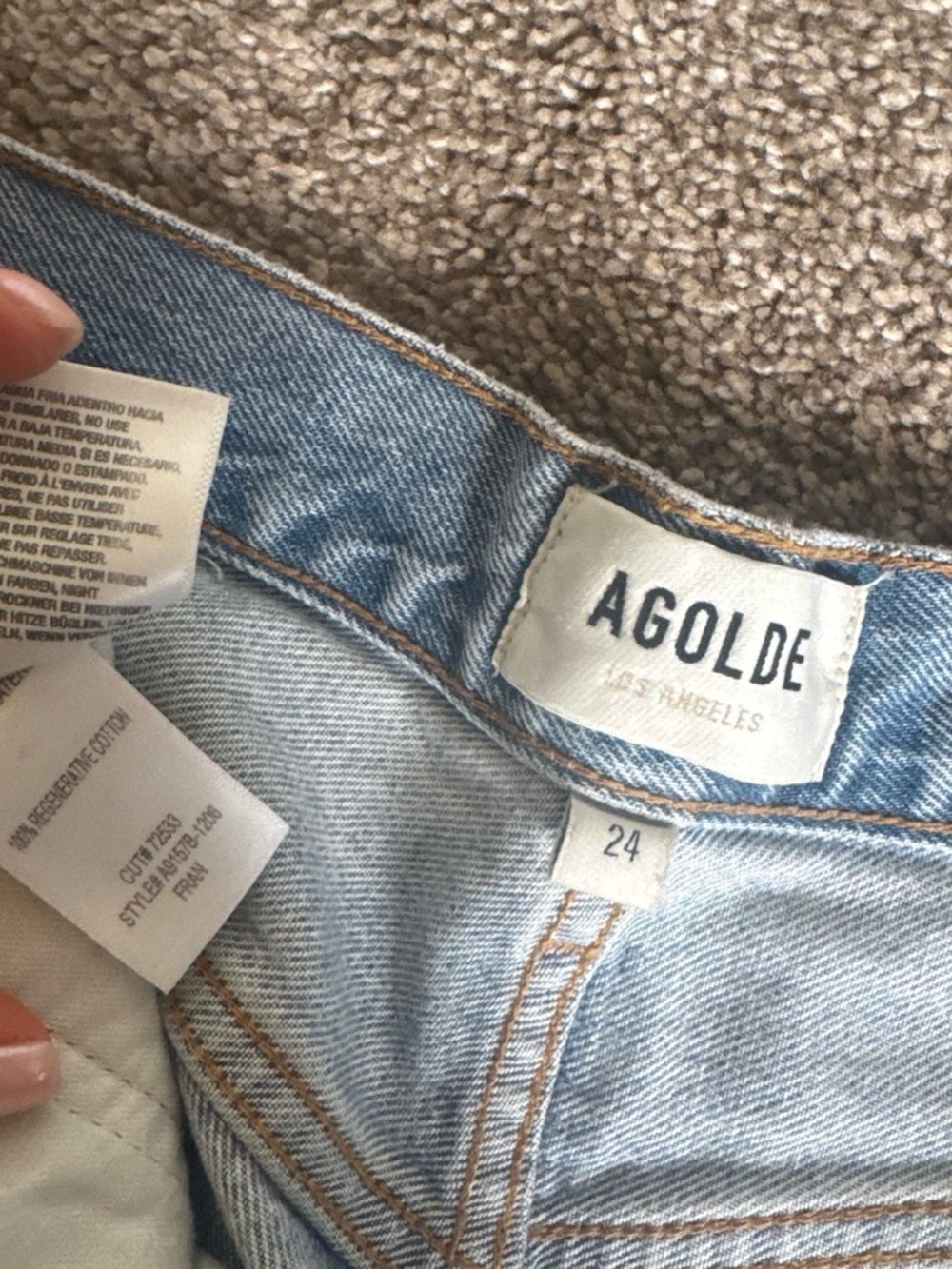 Agolde Fran Jeans - Picture 3 of 3